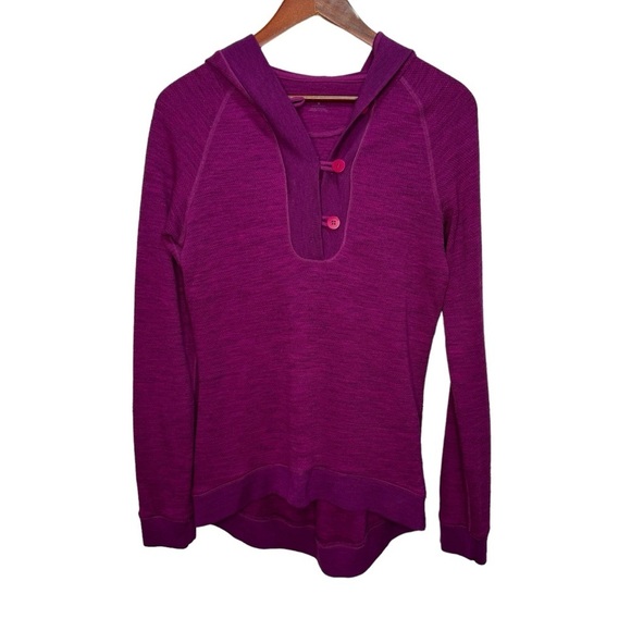 Icebreaker Crave Hooded Sweater Merino Wool Size Small - Picture 2 of 11